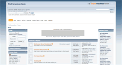 Desktop Screenshot of ficforums.com